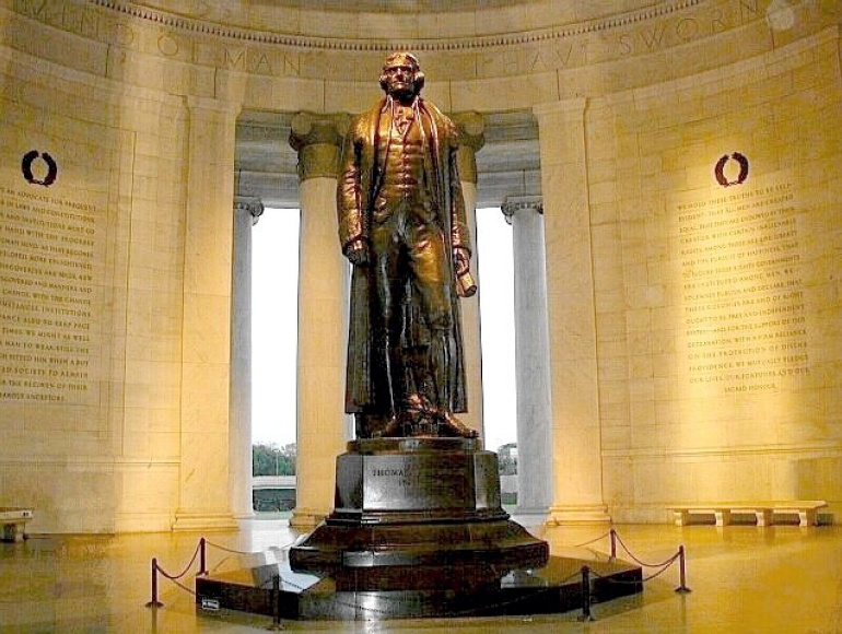 Now The Jefferson Memorial – The Glib Evil Involved in Betraying Jefferson